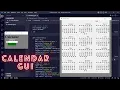 Calendar GUI Jupyter Notebook Python Project For Your Resume Code Explorer