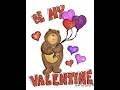 Watch and Learn Valentine Free coloring page for you too