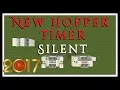 Minecraft Tutorial New Silent Hopper Timer 2 Styles 2017