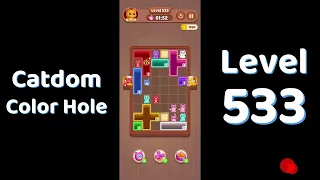 Catdom Color Hole Level 533 Screenshot