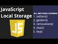 Javascript Local Storage Crash Course