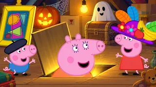 Peppa Pig π·π Halloween in the Attic! Spooky Secrets & Mysterious Discoveries | Super Toons TV
