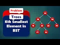 Kth Smallest Element in BST Leetcode - 230 Trees