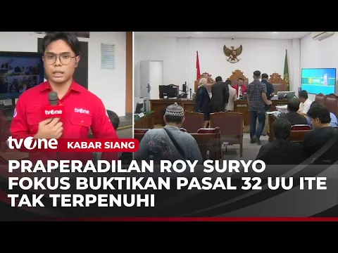 Roy Suryo Buktikan Tidak Melanggar Pasal 32 UU ITE
