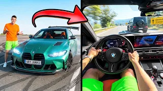 PRVA VOŽNJA POSLE POPRAVKE BMW-a M4 ! *rizik*