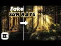 Magical Sun Rays Effect in CapCut Easy Tutorial