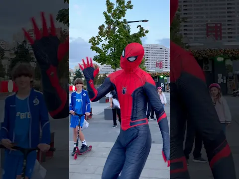 Clumsy Spider-Man 🤣 #spiderman