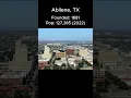 Random US Towns Abilene TX