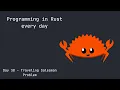 Programming in Rust Every Day - Day 38 Traveling Salesman Problem