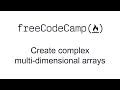 Create complex multi-dimensional arrays