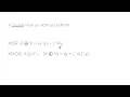 ACSL Boolean Algebra Introduction