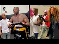 Ray J s Sister Brandy Walks In With Him Ahead Of His Bout Against Orlando Brown