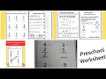 Easy subtraction Worksheet for kg Preschool Homeschool Teaching resources beginners