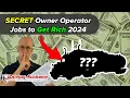 EXPOSED Secret Owner Operator Jobs That Will Make You Rich in 2024