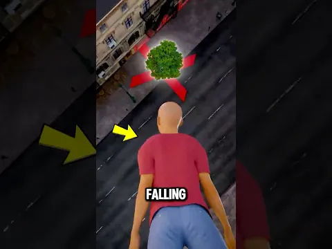 Trick to Survive Falling from a Building 😲🤔