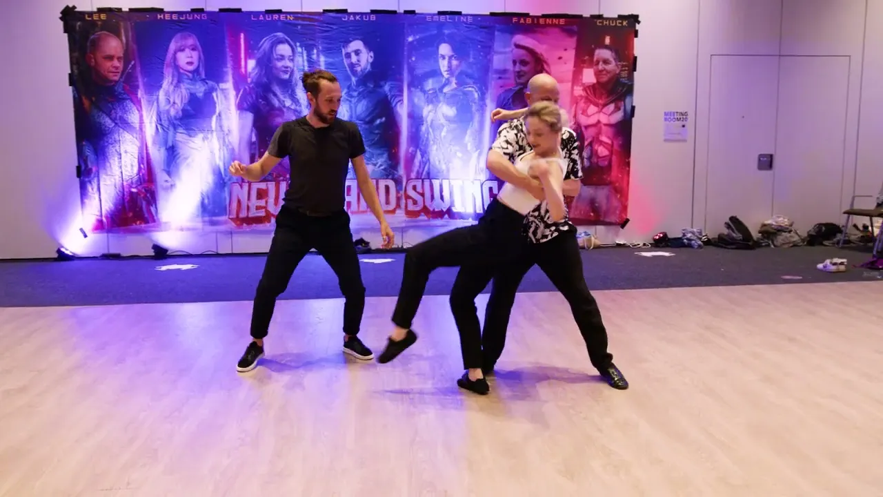 Lee Easton, Jakub Jakoubek & Lauren Jones - All-Stars & Pro Show - NeverlandSwing 2023