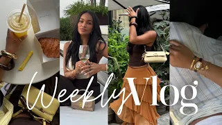 weekly vlog nyc life new brows passport emergency hamptons trip more allyiahsface vlog