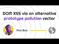 DOM XSS via an alternative prototype pollution vector PortSwigger Academy tutorial