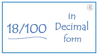 as a Decimal