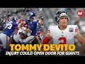 Tommy DeVito Injury Could Open Door for Giants to Pivot to Drew Lock