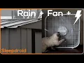 Download Lagu ►Fan Noise | Fan and Rain Sounds for Sleeping | Hard Rain on a Tin Roof | Metal Roof and Box Fan