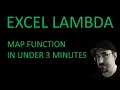 Excel LAMBDA MAP function in under 3 minutes