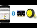 Control a DC Motor with Micro bit via Bluetooth using a Smartphone