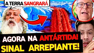 😳7 geleiras S4NGR4RAM na Antártida!🚨 MAIS UMA PROFECIA SE CUMPRE! Oração do salmo 91