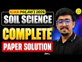 ICAR PG JRF 2026 Soil Science COMPLETE PAPER SOLUTION All Questions Explained IARI WALA