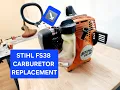 Stihl FS38 Trimmer Carburetor Replacement