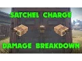 Rust - Satchel Charge Damage Breakdown