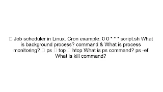 Shell Scripting Interview Questions and Answers Beginner to Advanced