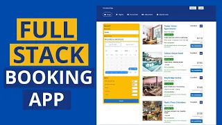 React Node js Booking App Full Tutorial MERN Stack Reservation App JWT Cookies Context API