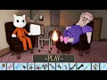GRUMPY GRAN SCARY OBBY - ALL ITEMS UNLOCKED Playing as Animal Hospital Character ROBLOX