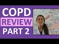 COPD Chronic Obstructive Pulmonary Disease Nursing Interventions Management Treatment NCLEX Part 2