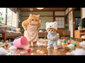 Download Lagu Gember Kittens Zet Het Huis Op Zijn Kop😹, Kijk Hoe Mama Kat Met Geduld Les Geeft💕 | Kat Video’s