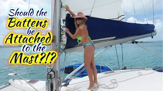 SDA121 SDA121 Should the Battens be Connected to the Mast?!?