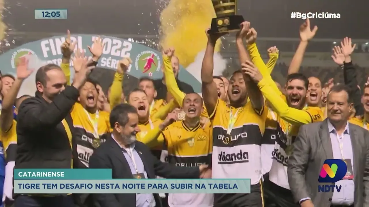 Tigre enfrenta o Atlético Catarinense com o objetivo de subir na tabela do estadual