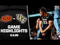 Oklahoma State vs UCF Game Highlights 2025-26 Big 12 Men s Basketball