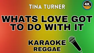What's Love Got to Do with It (Reggae Karaoke) - Tina Turner