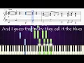 Elton John - I Guess That's Why They Call It The Blues - Piano Tutorial