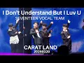 Download Lagu ［4K］SEVENTEEN CARAT LAND VocalTeam I Don’t Understand But I Luv U #캐럿랜드