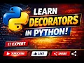 Python Decorators Explained in Urdu Lecture Complete Tutorial for Beginners