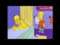 Lagu Bart hits Homer with a chair but it's Despacito