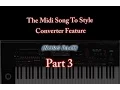 Download Lagu Korg Pa4x-Midi to Style Converter -Part 3