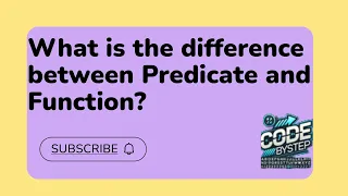 Difference Between Predicate and Function in Java Java 8 Functional Interfaces Explained