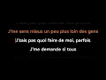 Melissa - quoi faire de moi (Karaoke)