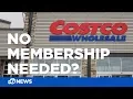 QUICK TIP How to shop at Costco without a membership card