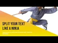 Split Data to Rows and Columns in KNIME