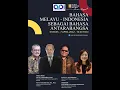 Lagu [LANGSUNG] Bahasa Melayu-Indonesia Sebagai Bahasa Antarabangsa | 7 April 2022